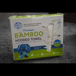 Bamboo Hooded Baby Towel and Baby Washcloth.